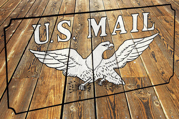 David Lawson Photography Poster featuring the photograph U S Mail by David Lawson