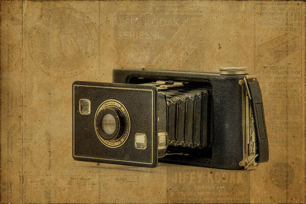Bakelite Poster featuring the photograph Vintage Kodak Jiffy by Irwin Seidman