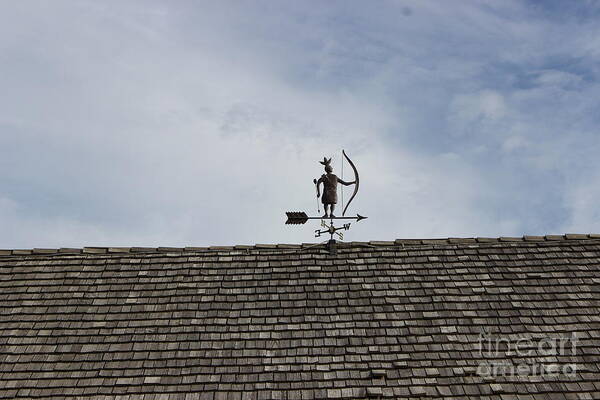  Poster featuring the photograph Weather vane by Annamaria Frost