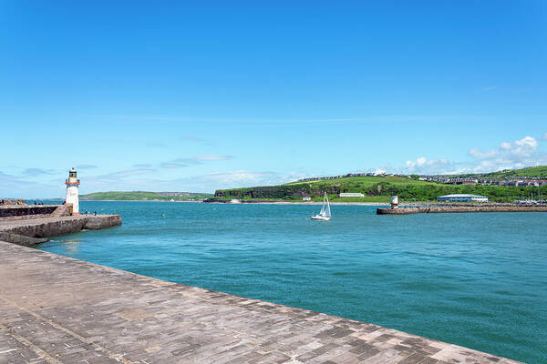 Whitehaven Poster featuring the photograph Welcome to Whitehaven by Steev Stamford