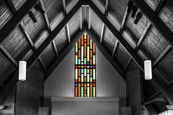 Sanctuary Poster featuring the photograph Westgate Church of Christ by Steve Templeton