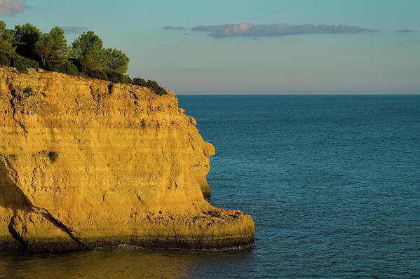 Algarve Poster featuring the photograph Where Land Ends in Carvoeiro by Angelo DeVal