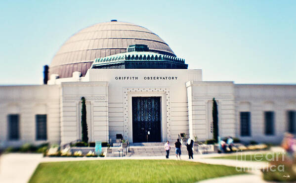 Griffith Observatory Poster featuring the photograph Griffith Observatory #1 by Scott Pellegrin