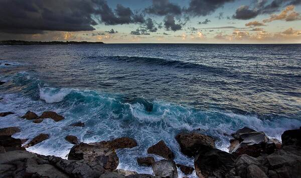 Ocean Poster featuring the photograph Kaloli Point Hawaii #1 by Craig Watanabe