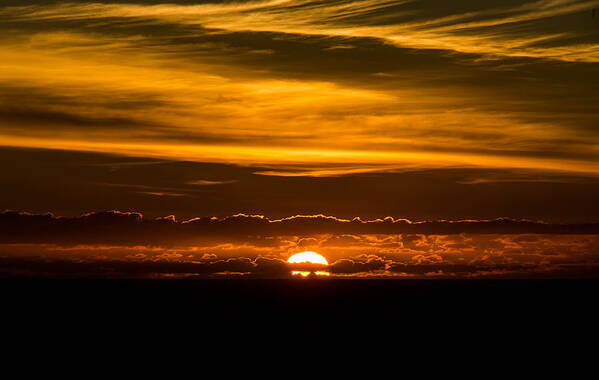 Art Poster featuring the photograph Sunset Clouds #1 by Joseph Amaral