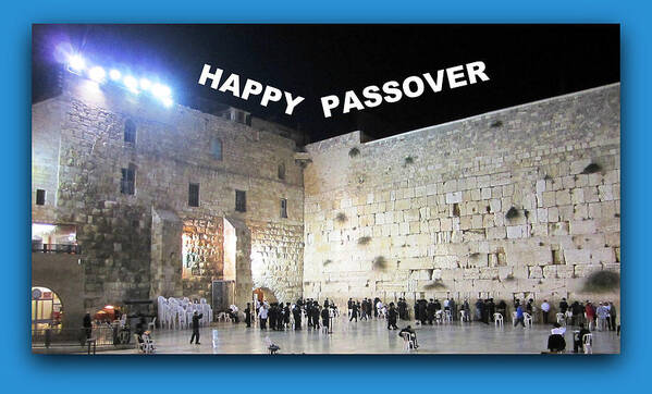 Passover Poster featuring the photograph Happy Passover #2 by John Shiron