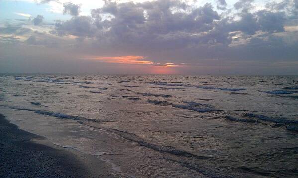 Sanibel Poster featuring the photograph Sanibel Sunrise #2 by Curtis Krusie