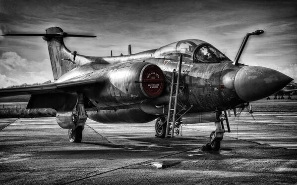 Blackburn Poster featuring the photograph Blackburn Buccaneer by Jason Green