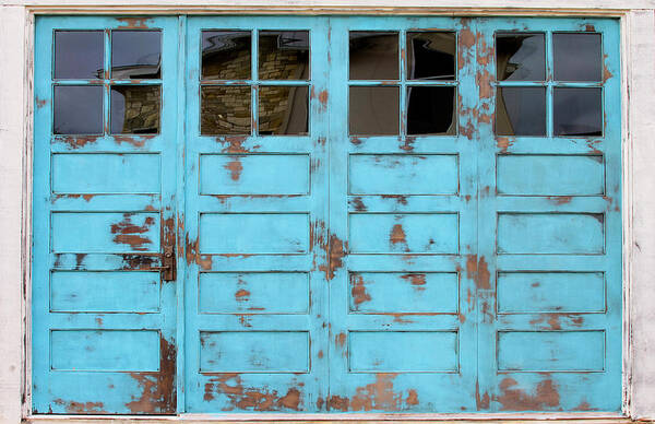 Door Poster featuring the photograph Blue Door by Tony Grider