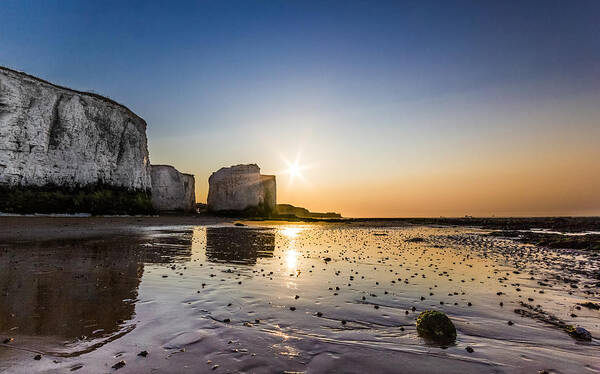 Botany Poster featuring the photograph Botany Bay Sunset by Ian Hufton