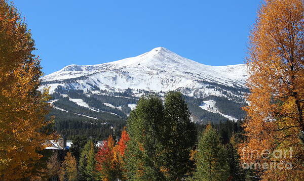 Breckenridge Colorado Poster featuring the photograph Breckenridge Colorado by Fiona Kennard