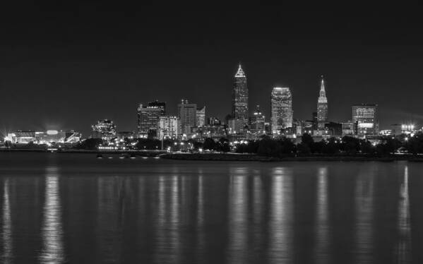 Cleveland Poster featuring the photograph Cleveland is Back in Black by Jared Perry 