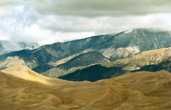 Landscape Poster featuring the photograph Colorado Mountain View by Eva Kato