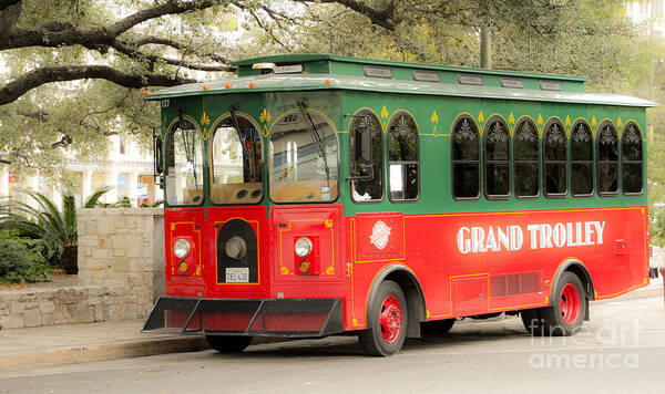 Grand Trolley Poster featuring the photograph Dreaming young by Elena Perelman