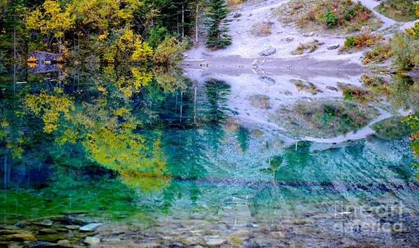 Lakes Poster featuring the photograph Grassilakes 3 by Stephanie Bland