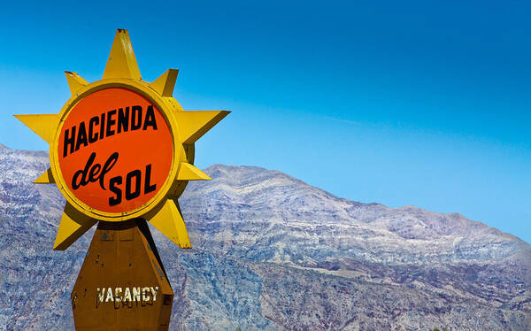 Desert Poster featuring the photograph Hacienda del Sol by Dave Hall