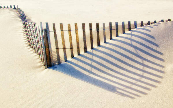 Lines In The Sand Poster featuring the photograph Lines in the Sand by Carolyn Derstine