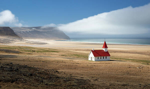 Church Poster featuring the photograph Lonely Church by Kirill Trubitsyn