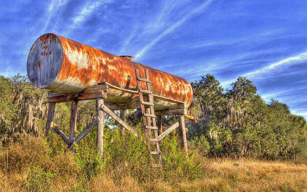 Molasses Poster featuring the photograph Molasses Tank by Sean Allen