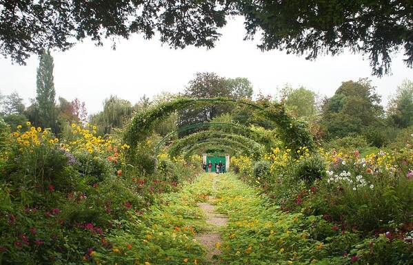 Giverny Poster featuring the photograph Monet's Garden Giverny by Kristine Bogdanovich
