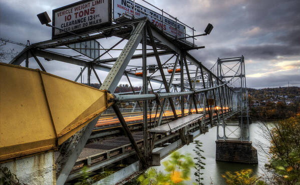 Toll Bridge Poster featuring the photograph Newell Toll Bridge by David Dufresne
