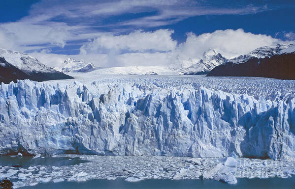 Landscape Poster featuring the photograph Perito Moreno Glacier Argentina by Rudi Prott