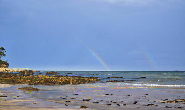 Australia Poster featuring the photograph Rainbows - Denhams Beach - Australia by Steven Ralser