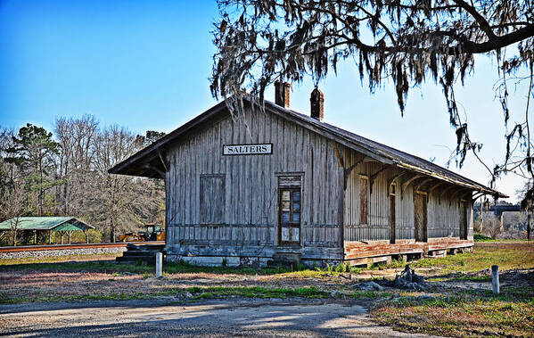 Landscape Poster featuring the photograph Salters Depot by Linda Brown