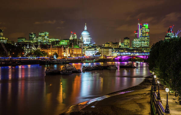 Built Structure Poster featuring the photograph St Pauls Cathedral by Gopal Krishnan