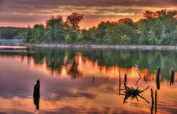 Sunrise - Gene Zonis Poster featuring the photograph Sunrise by Gene Zonis