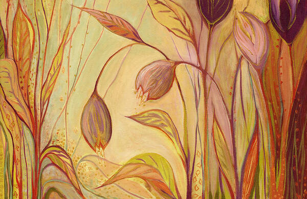 Floral Poster featuring the painting The Enchantment by Jennifer Lommers