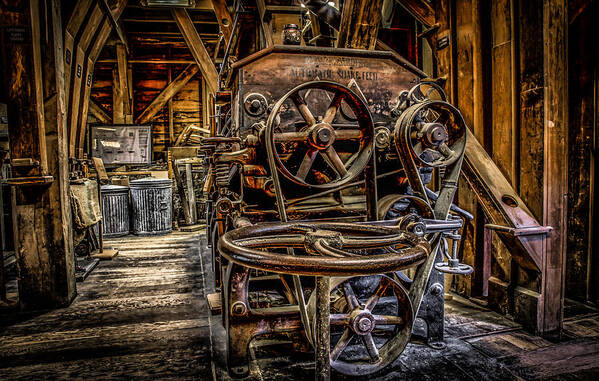 Grist Mill Poster featuring the photograph Time Machine by Ray Congrove