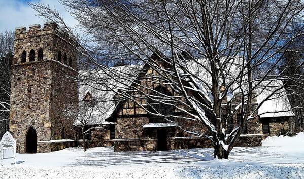 trinity Church Poster featuring the photograph Trinity Church by Nina-Rosa Dudy