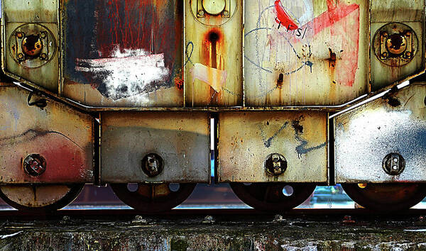 Train Poster featuring the photograph Untitled by Anna Niemiec