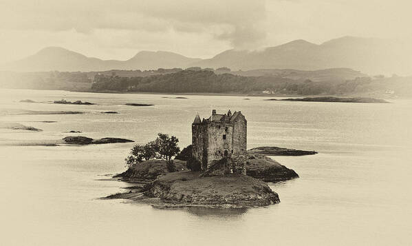 Castle Stalker Poster featuring the photograph Castle Stalker by Chris Thaxter