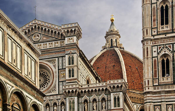 Florence Poster featuring the photograph Florence Duomo by Steven Sparks