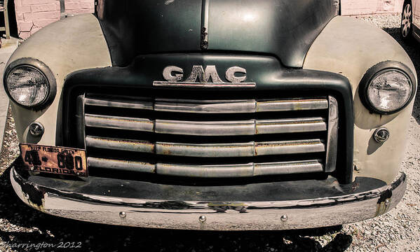 Classic Poster featuring the photograph GMC by Shannon Harrington