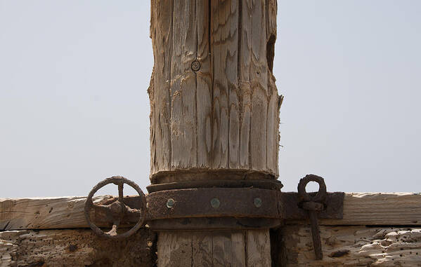 Close-up Poster featuring the photograph Mooring Cabo de Gata Spain by David Kleinsasser