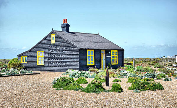 Prospect Cottage Poster featuring the photograph Prospect Cottage Dungeness by Chris Thaxter