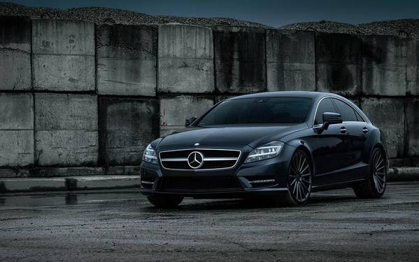 Mercedes-benz Cls-class Poster featuring the photograph Mercedes-Benz CLS-Class #1 by Mariel Mcmeeking