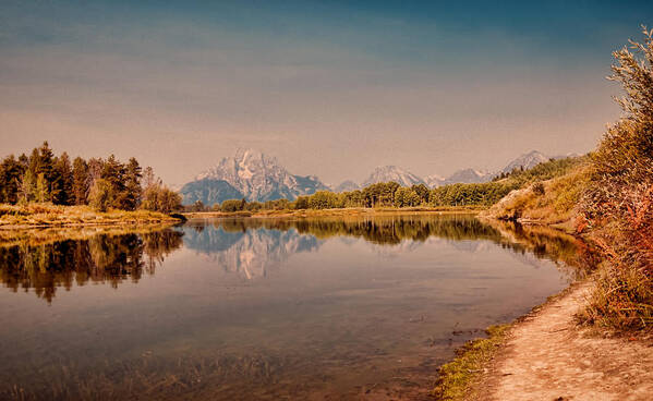Oxbow Bend Poster featuring the photograph Oxbow Bend #2 by Cathy Donohoue
