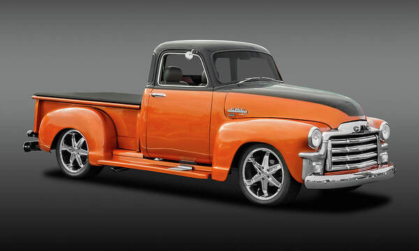 1952 Poster featuring the photograph 1952 GMC Series 100 Pickup - 1953GMC100FA9723 by Frank J Benz