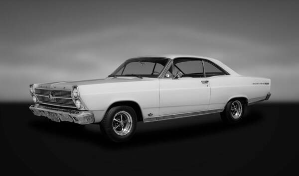 Frank J Benz Poster featuring the photograph 1966 Ford Fairlane 500XL - 66FDFAIR44 by Frank J Benz
