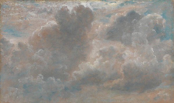 John Constable Poster featuring the painting Title Cloud Study #5 by John Constable