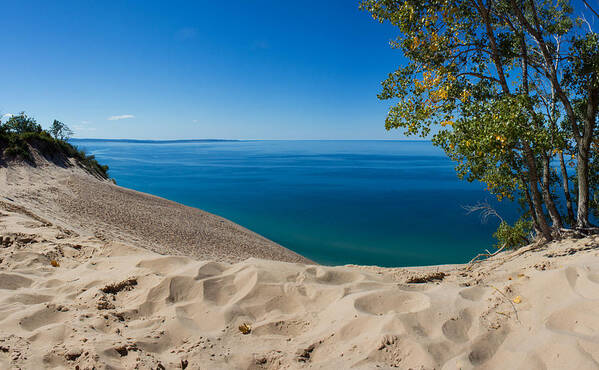 Sleeping Poster featuring the photograph Sleeping Bear Dunes by Twenty Two North Photography