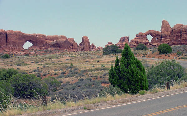 Arches National Park Poster featuring the photograph Arches National Park 22 by Dawn Amber Hood