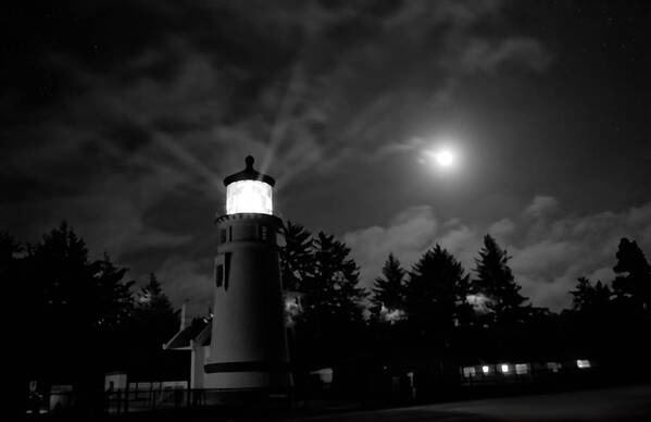 Adria Trail Poster featuring the photograph August Moon by Adria Trail