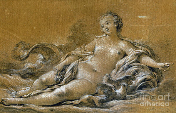 18th Century Poster featuring the photograph Boucher: Venus by Granger