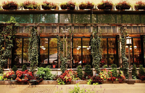 Bryant Park Poster featuring the photograph Bryant Park Grill by Jessica Jenney