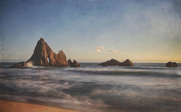 Martins Beach Poster featuring the photograph Can't Take My Mind Off of You by Laurie Search